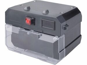 Skříň na baterii s elektronikou