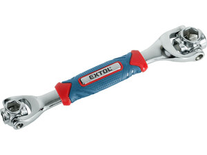 Klíč nástrčný oboustranný 8v1, 8-21mm, CrMo