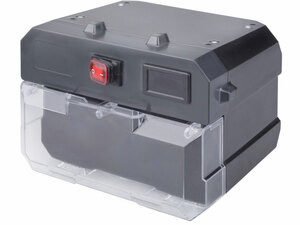 Skříň na baterii s elektronikou