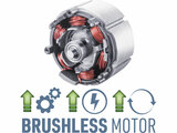 Vrtací šroubovák aku s příklepem SHARE20V, BRUSHLESS, 2Ah (2×)